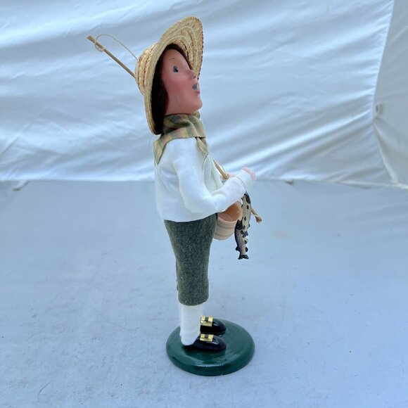 Byers' Choice Ltd. Caroler 2007 Williamsburg Series Colonial Boy w/Fishing Pole - Picture 4 of 9